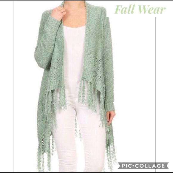 Perfect Ivory Wrap/Open Sweater - Picture 1 of 3